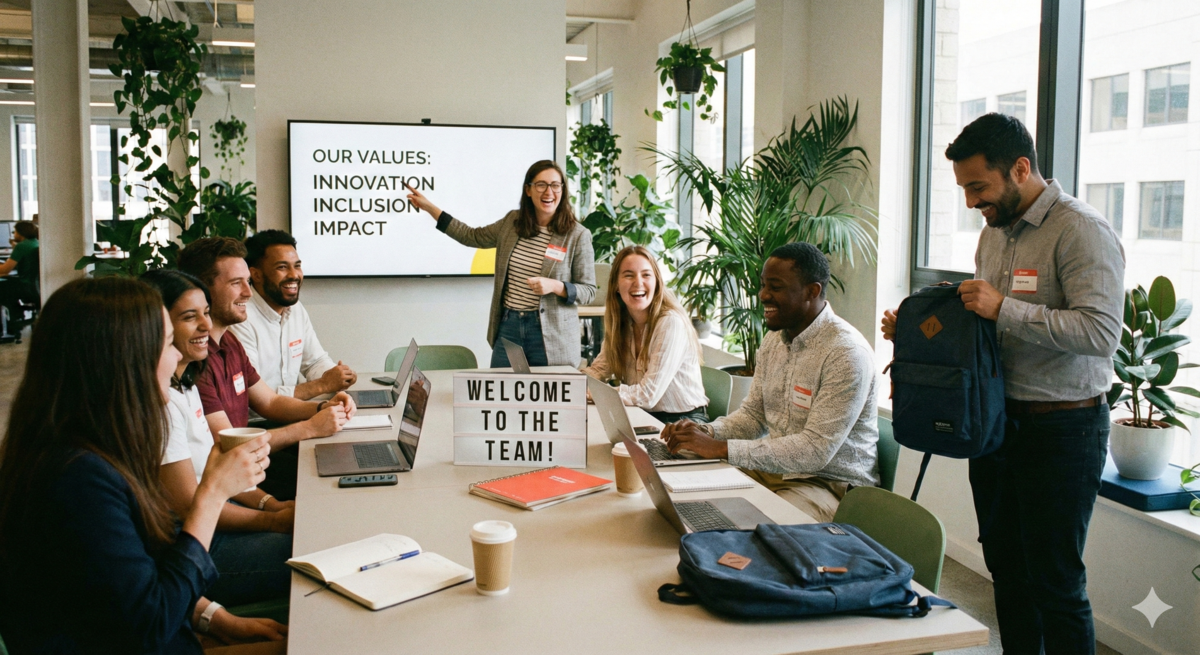 Onboarding team collaboration